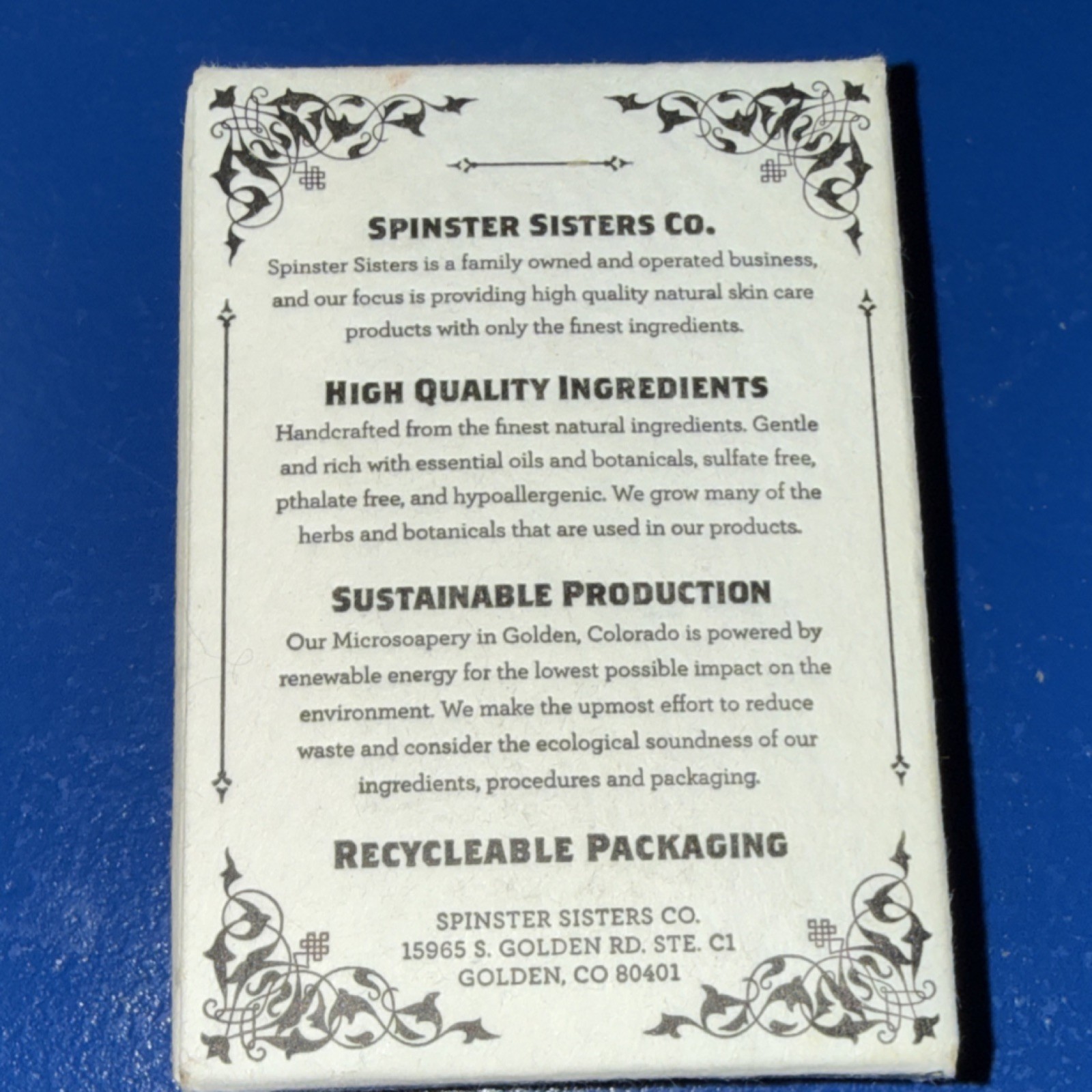 Spinster Sisters Sage Cedar Soap + Rosemary Mint Conditioner Bar Natural