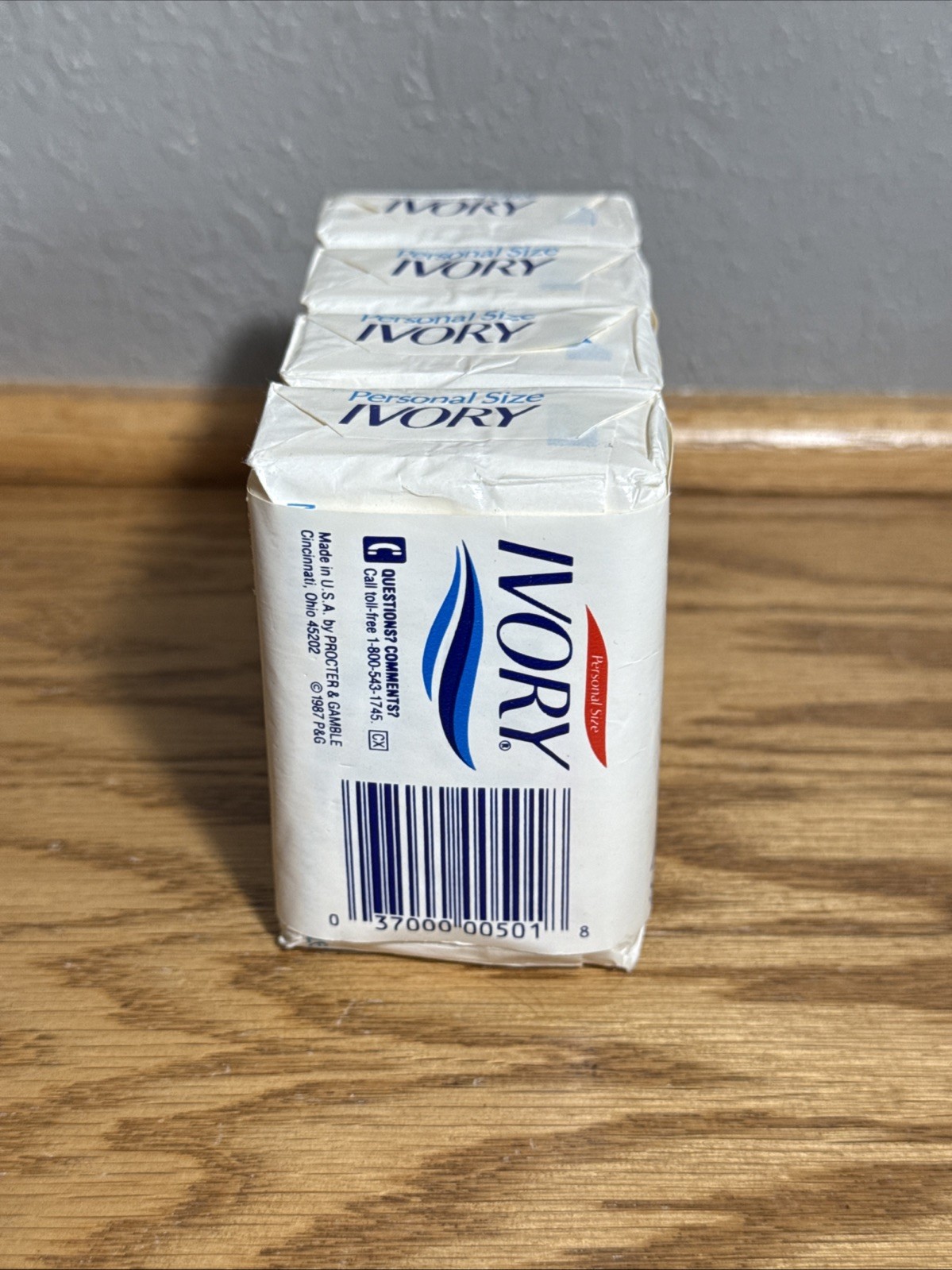 Vintage 1989 Ivory Bar Soap Lot of 4 Personal Size Bars 3.5 oz NEW Sealed! P&G