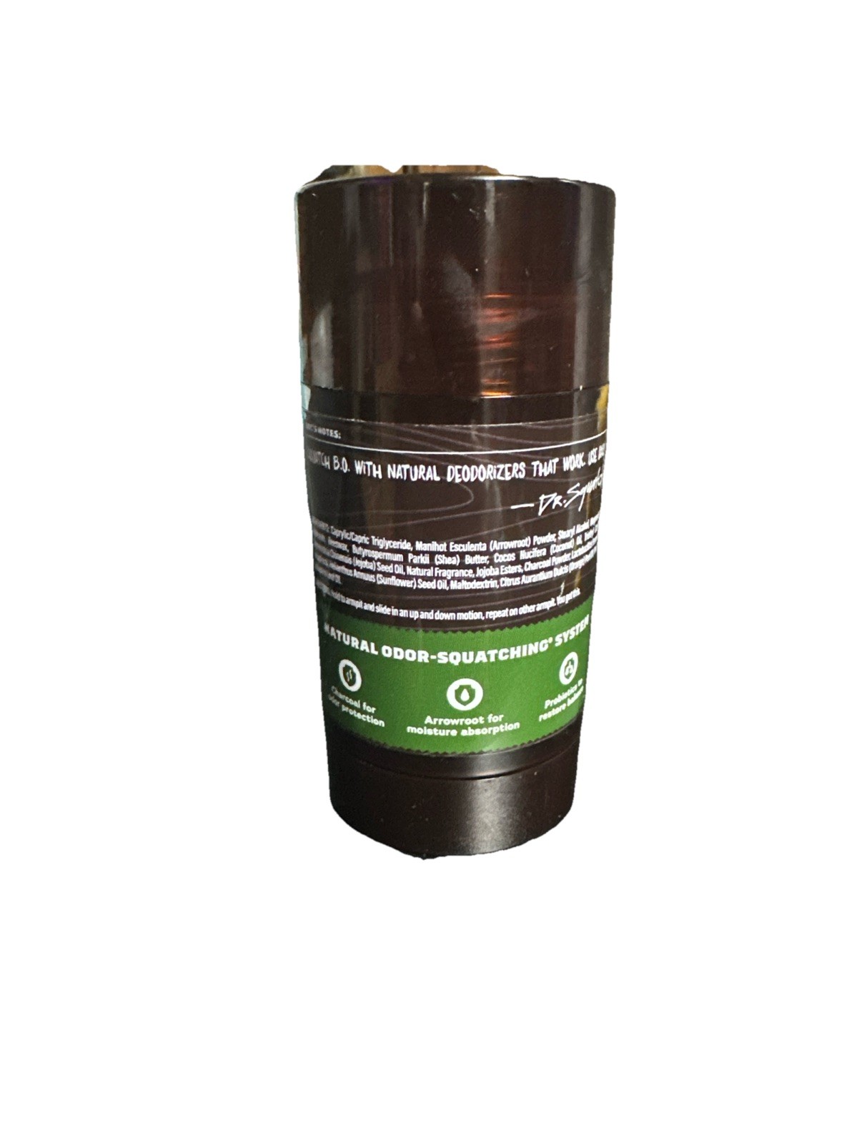 DR SQUATCH Natural Deodorant for Men 2.65oz PINE TAR ~ Aluminum Free