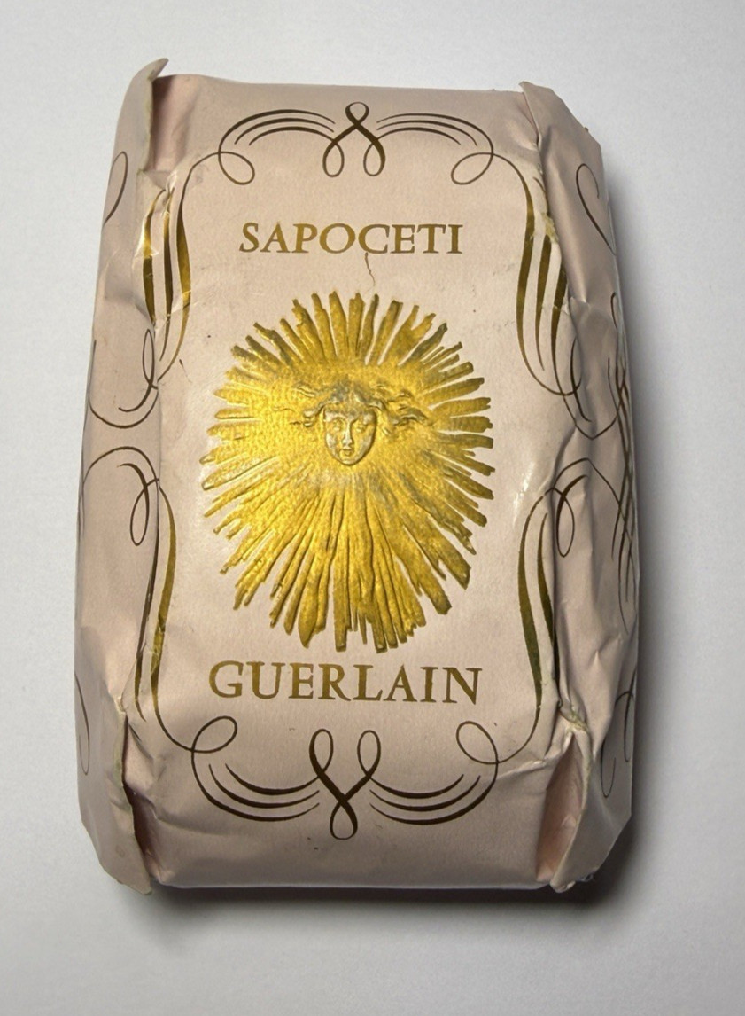 Guerlain Geranium Soap Sapoceti Bar Perfumed Vtg 1965