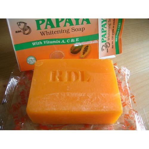 10 x Papaya Soap 135g Original Herbal Vitamin A,C,E Lighten & Repair Acne Skin