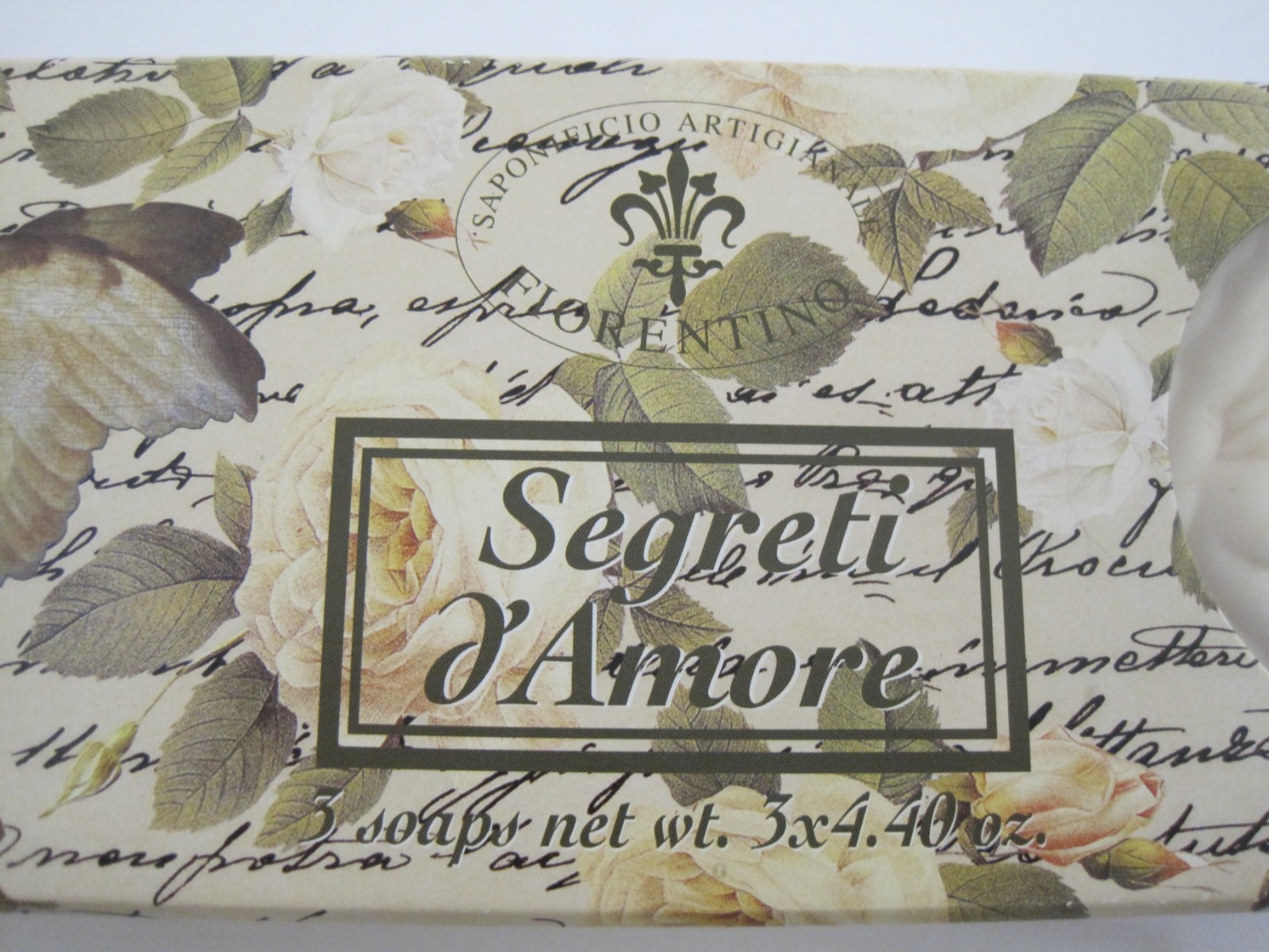 Saponificio Artigianale Fiorentino Angel Cherub Soaps Italy Handmade New in Box