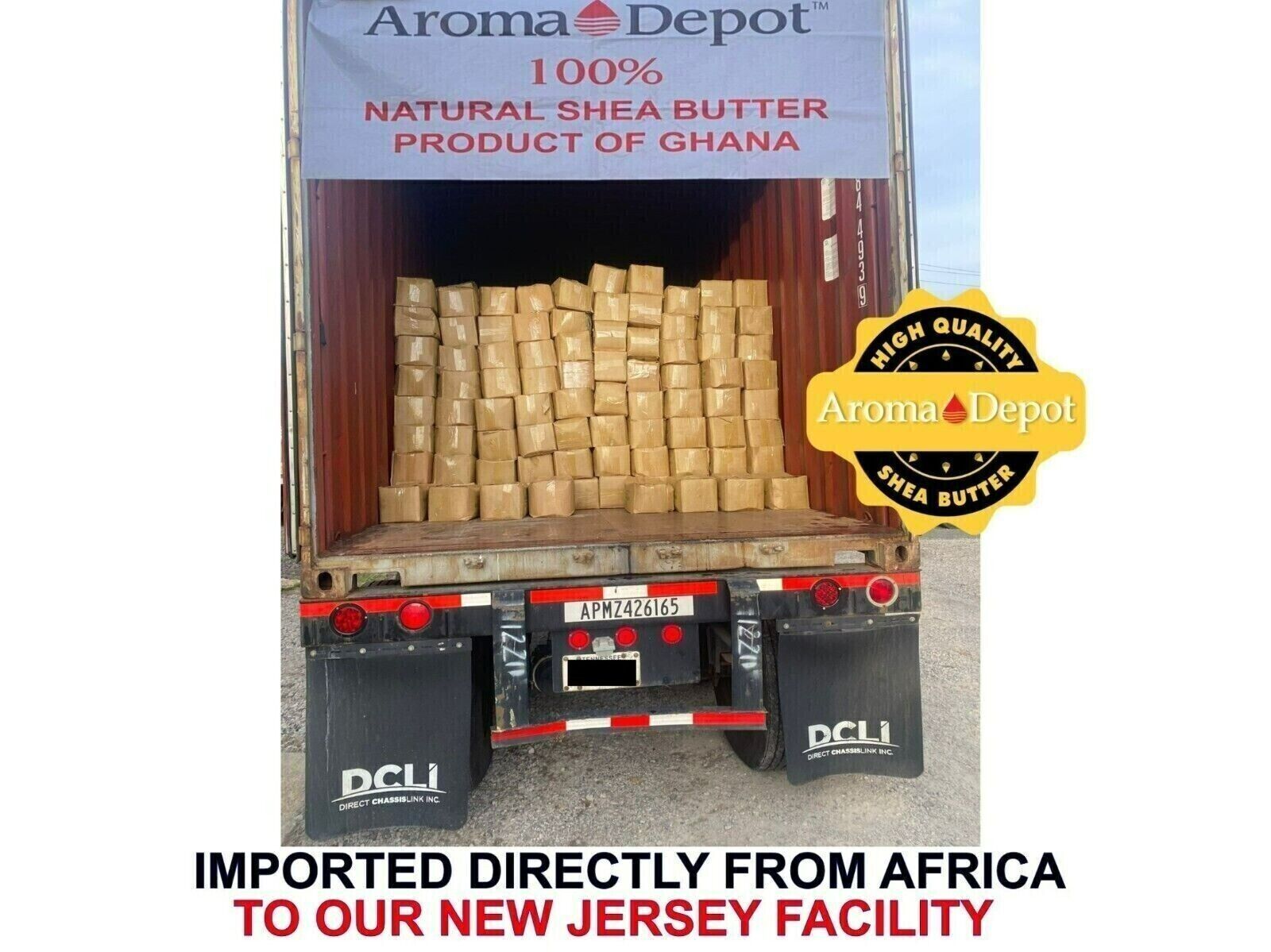 African Shea Butter 1 lb. Raw Black Soap Bar or Paste Natural COMBO PACK