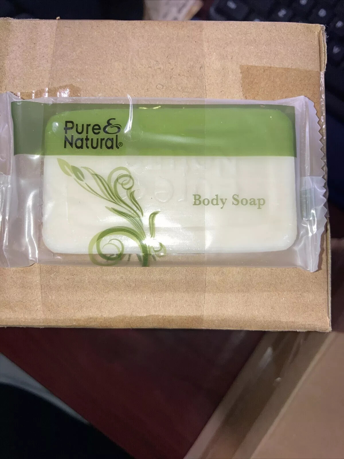 100– Pure & Natural, Body Soap, Hypo Allergenic, Mini Travel, Individual Wrap