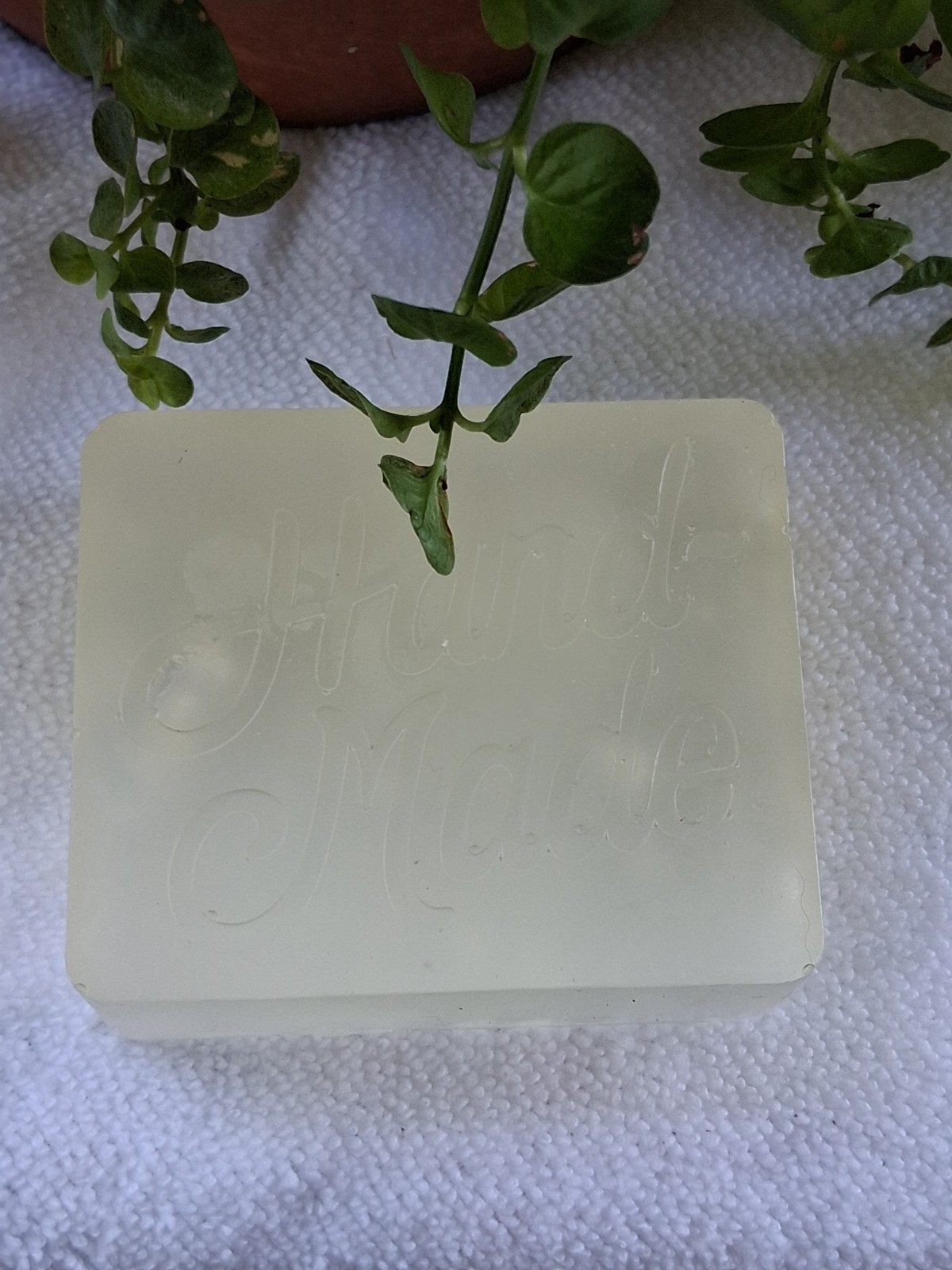 OLIVE OIL & ALOE VERA HANDMADE BODY SOAP UNSCENTED, NO COLOR ADDED
