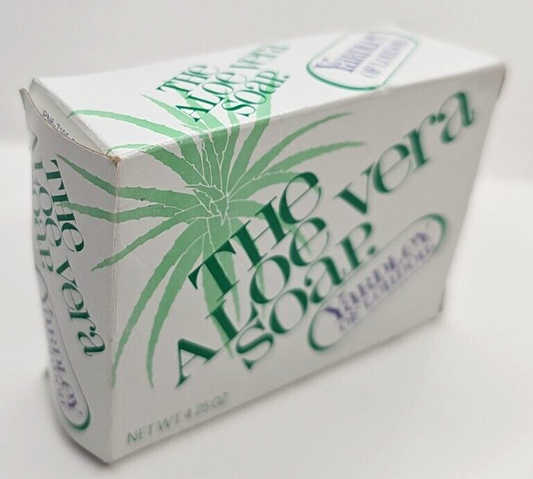 Vtg. YARDLEY of London © 1979 Aloe Vera Soap 4.25oz Bar