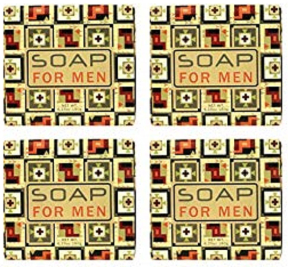 Greenwich Bay 1.9oz Soap, For Men – Set of 4 (R5H028)