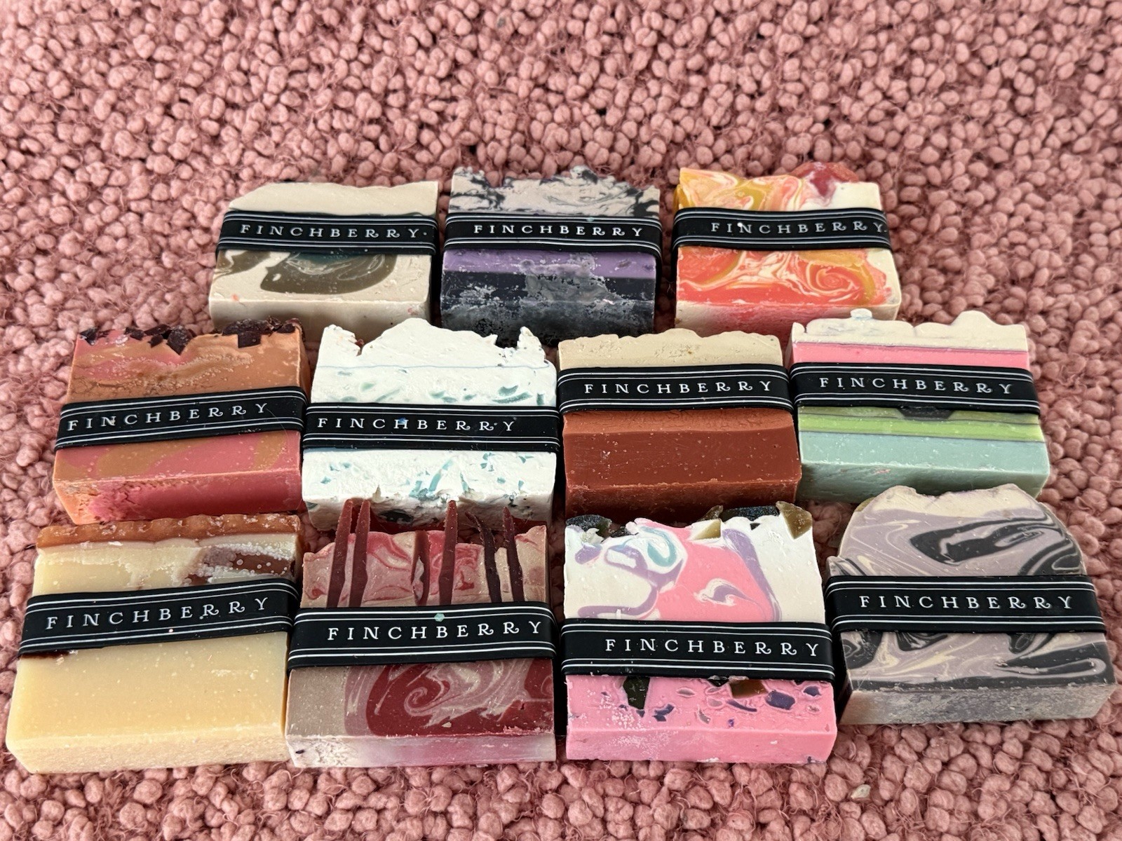 11 Bars Finchberry Vegan Soap – Year Of Soap – New In Box!