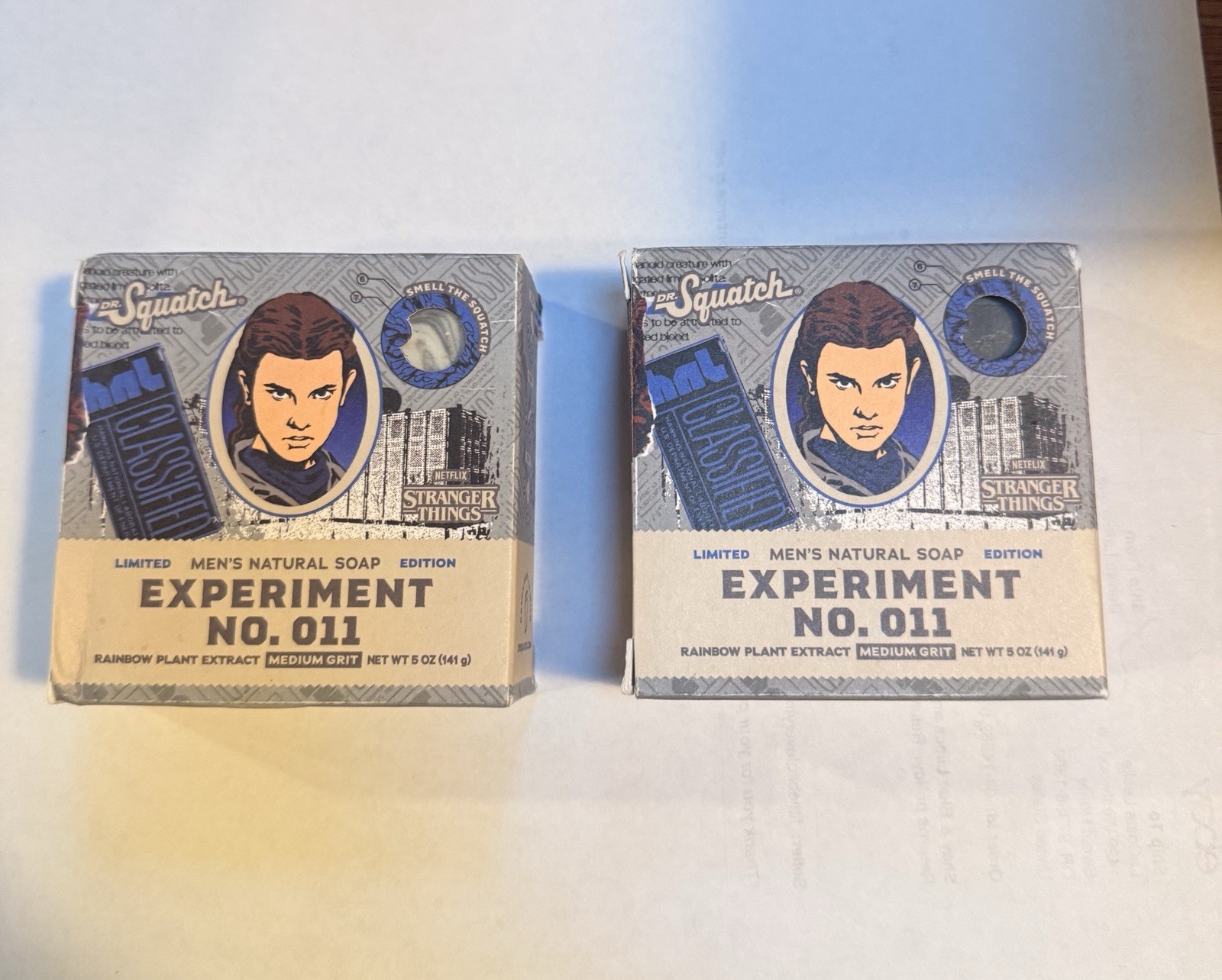 Dr Squatch Bar Soap Limited Edition Experiment No 011 Set of 2