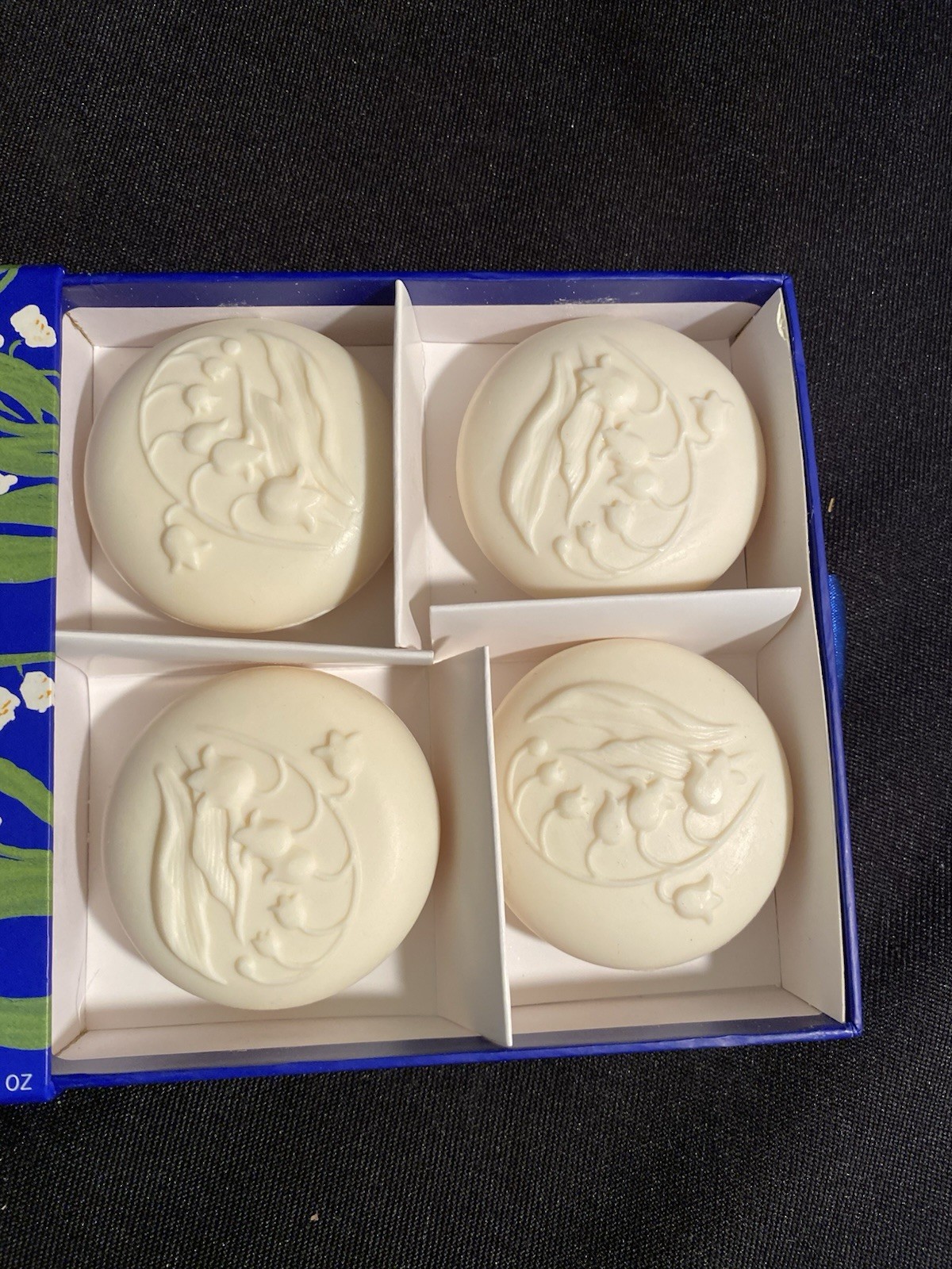 Muguet Box Of 4 Lily Of The Valley Perfumed Soaps