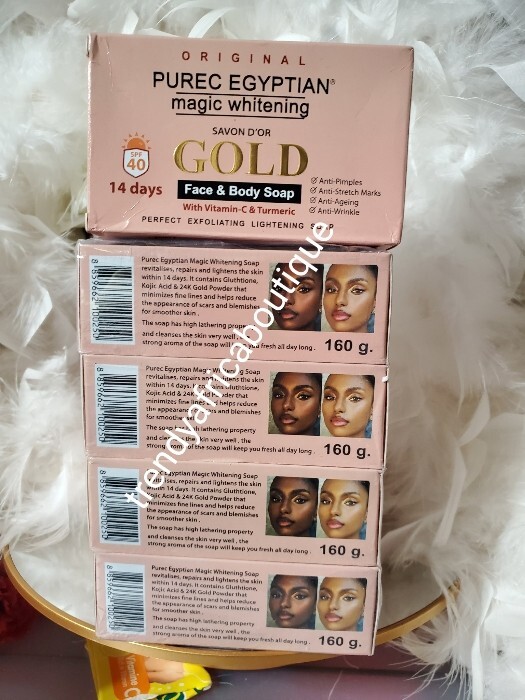 X 2 Soap. Original Purec Egyptian gold face & body soap with vitamin C & tumeric