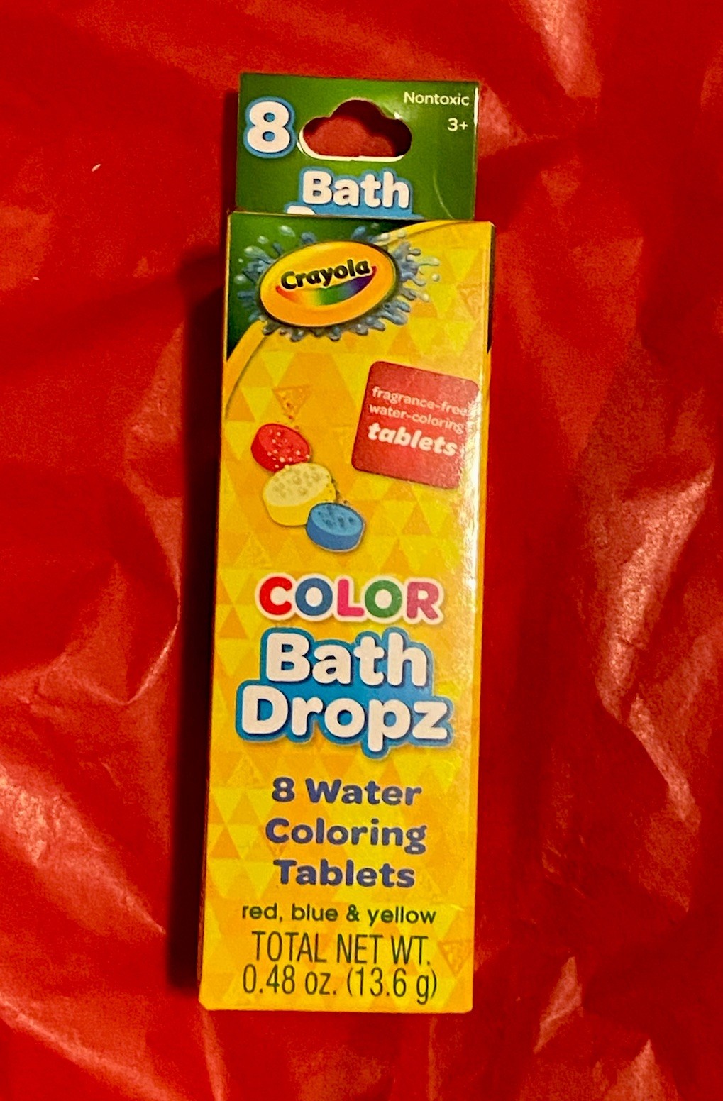Crayola Bathtub Fingerpaint 12 Pc Variety Pack Kids Gift Set, New Girls or Boy