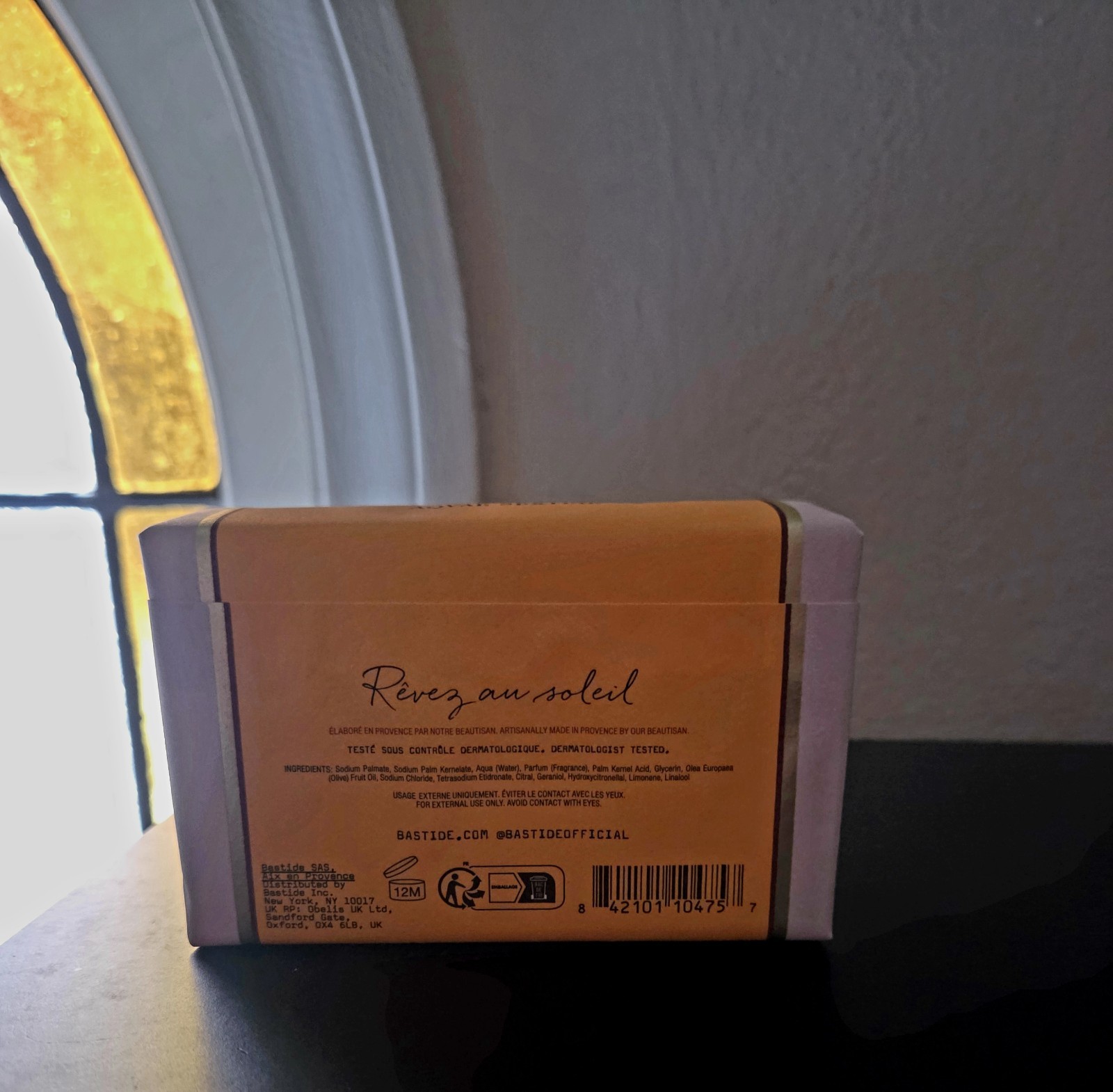 Bastide Fleur d’Oranger French Luxury Soap 200g / 7 Oz Orange Blossom Bar