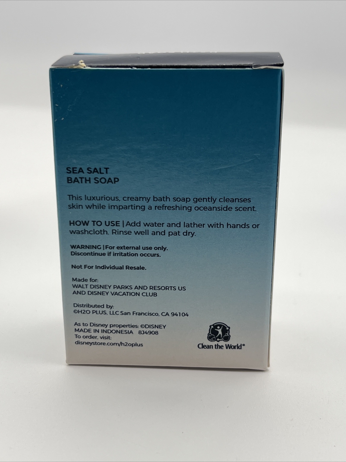 Disney Parks & Resorts H2O Beauty Sea Salt Toiletry Travel Set 5 Pieces