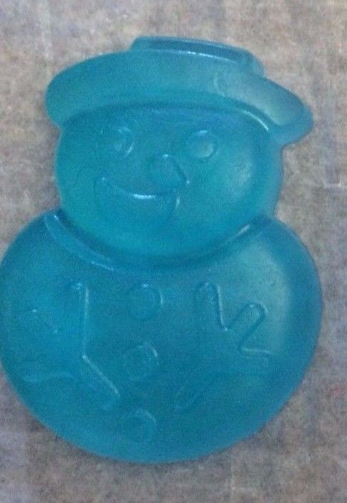 Snowman holiday christmas soap bars scented 3 pack 2oz each bar By Joanndles