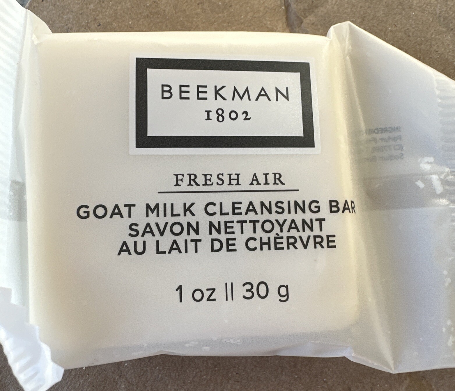 (20) Beekman 1802 Fresh Air Goat Milk Bath/Cleansing Bar Soap, 1 Ounce B3