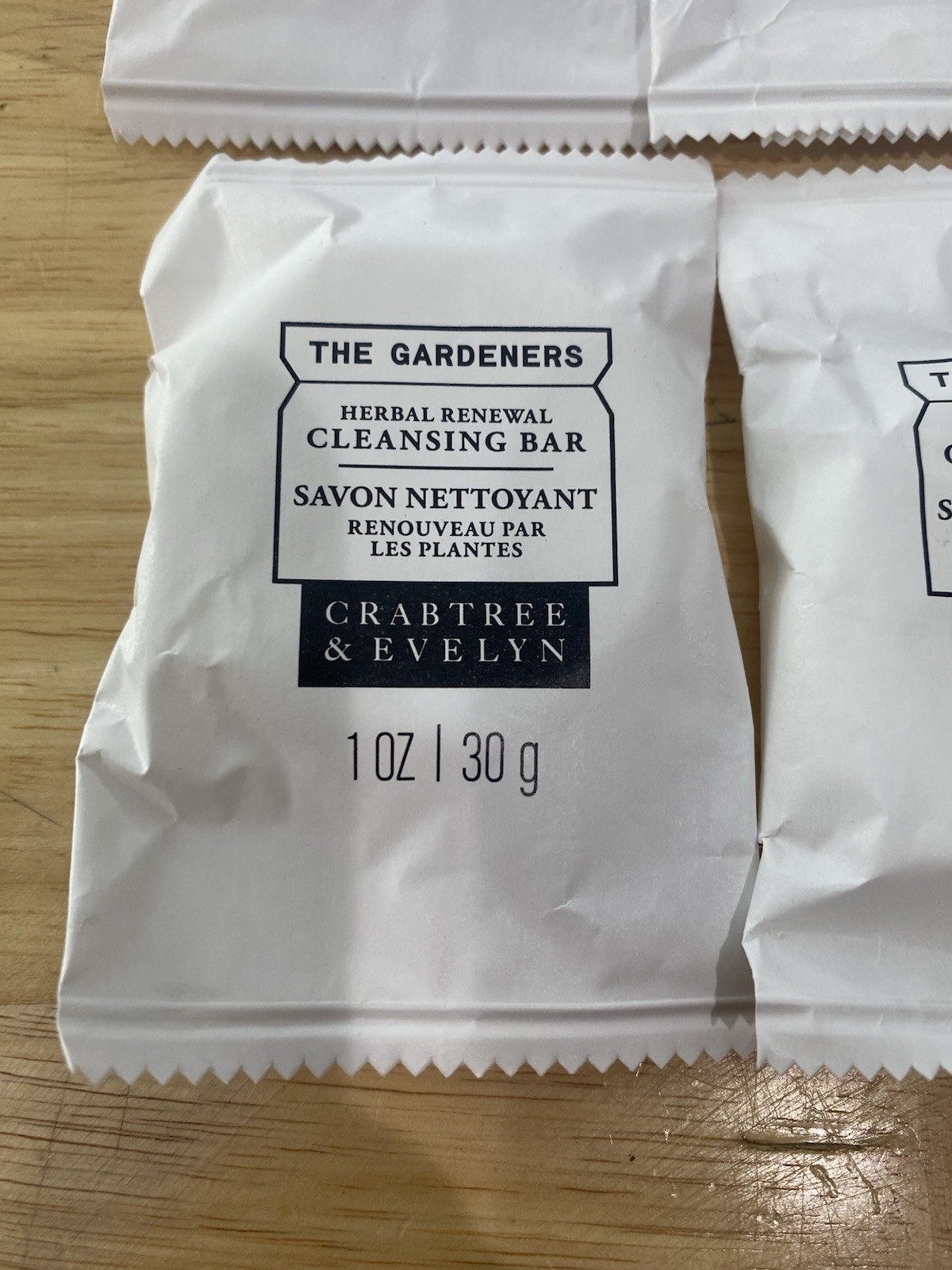 10 Pcs The Gardeners CLEANSING BAR Soap Crabtree & Evelyn Herbal Renewal 1oz