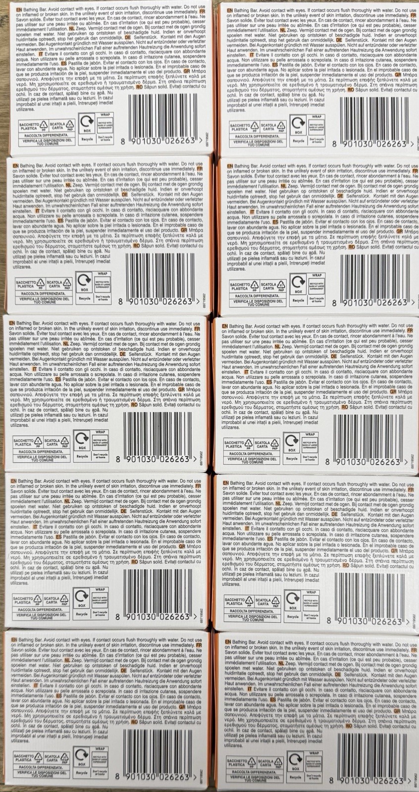 10pc Pears Pure & Gentle Transparent Soap 4.4 oz/125g Bar Soaps Free Shipping