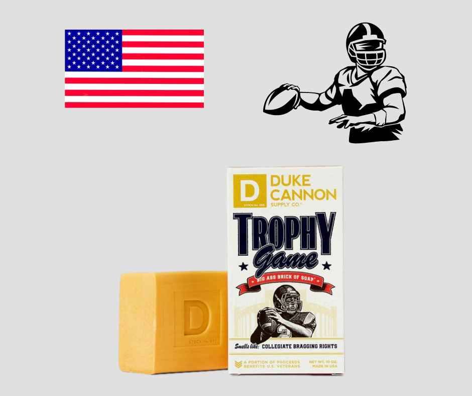 Duke Cannon Trophy Game Soap Big Ass Brick &Pumpkin Spice Benefits Vets Lot 2