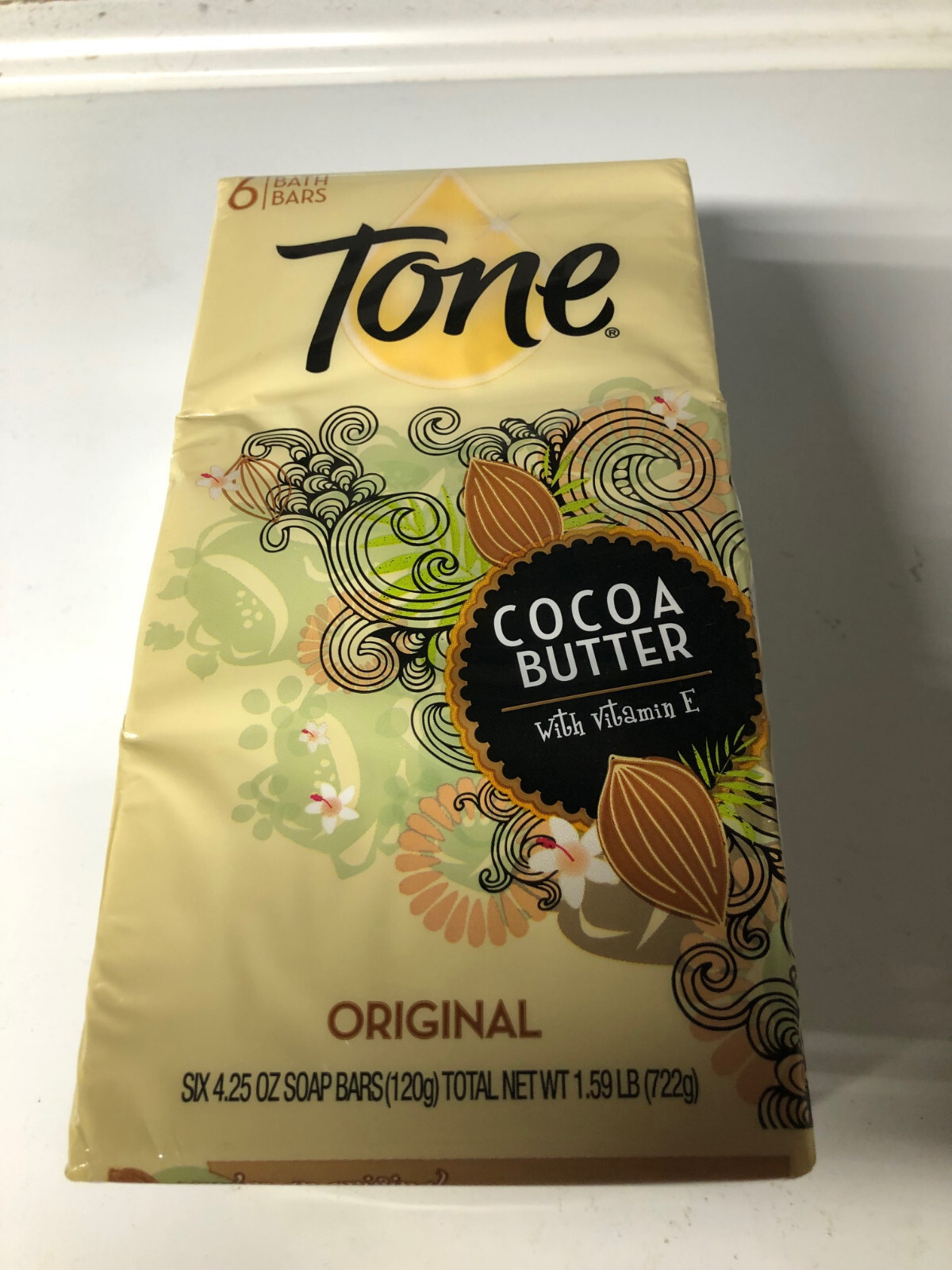 Tone Cocoa Butter 4.25oz Original Bar Soap – 6 Count