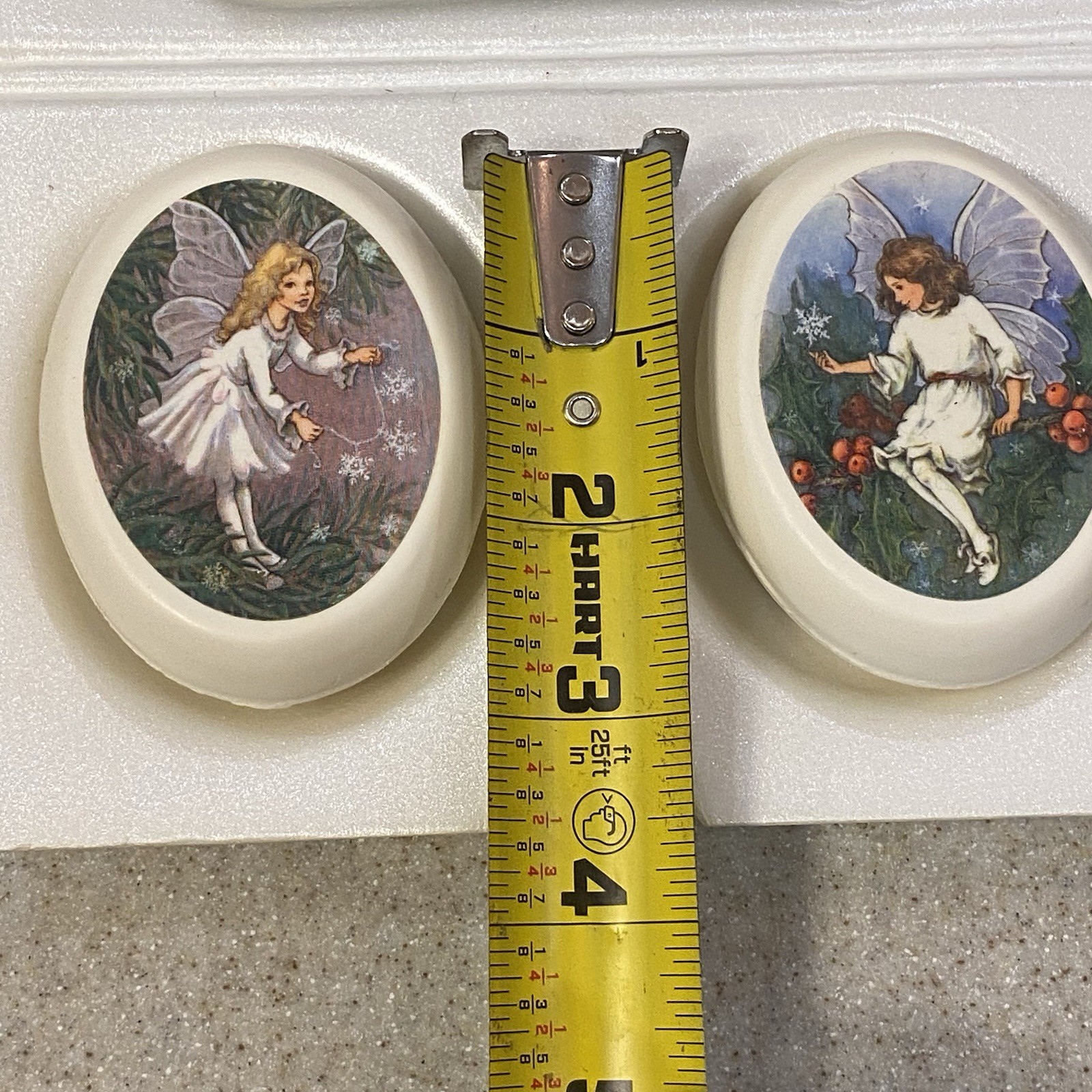 NOS VTG Avon Enchanted Land Decorative Bar Soap Fairies Fairy Decal Original Box