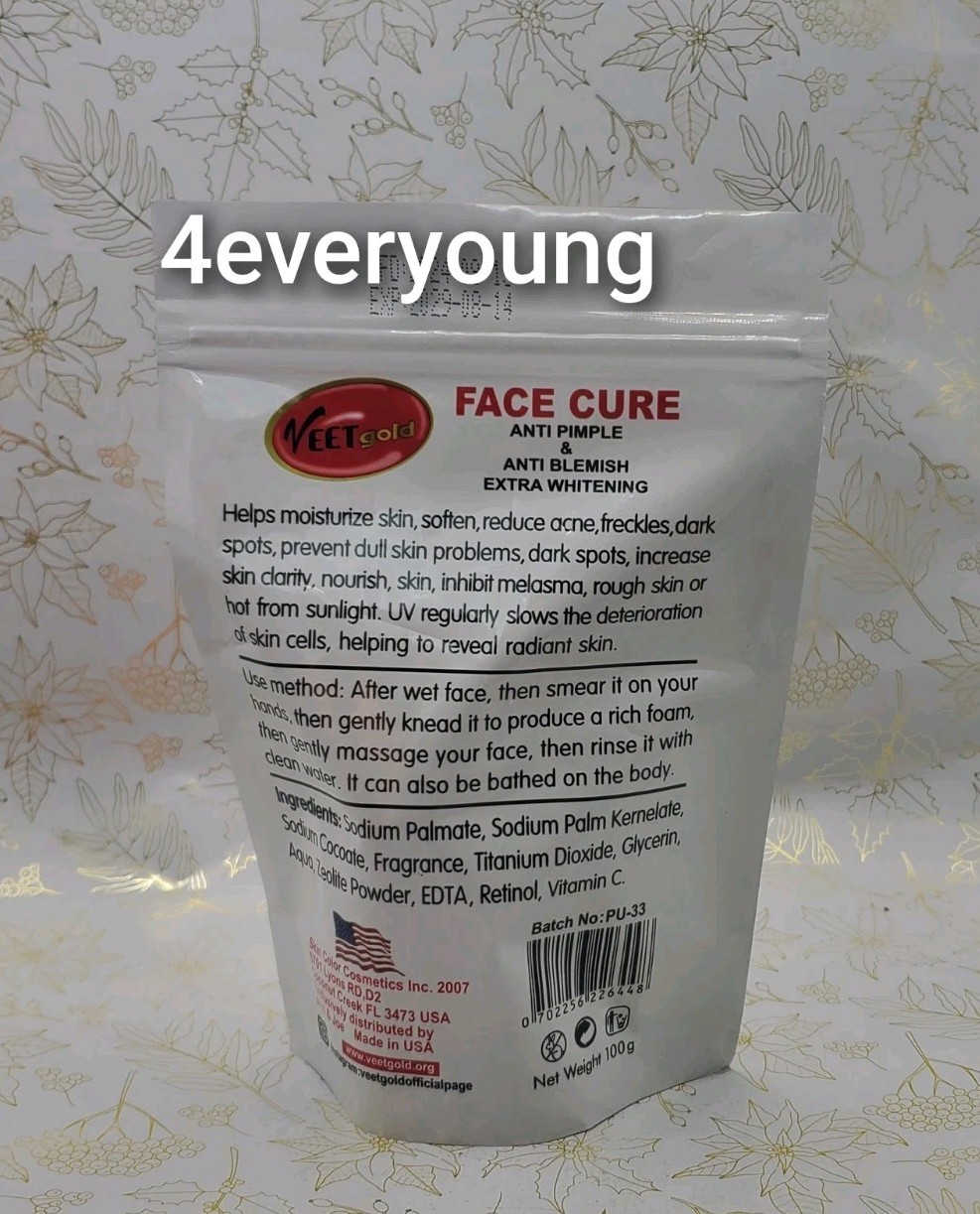 Veet Gold Retinol + Vitamin-C Anti Pimple,Anti Blemish Face Soap 💯% Effective