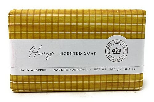 Castelbel Honey Scented Luxury Soap, 10.5 Ounces