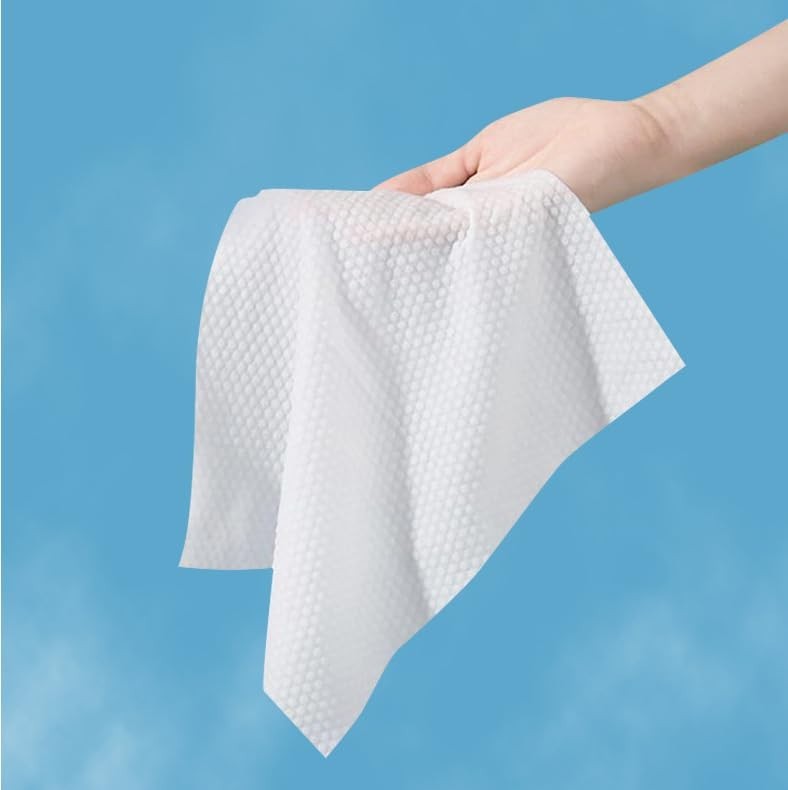 Biodegradable and Flushable Wipes – 50 Pack, Gentle and Effective for Family Use