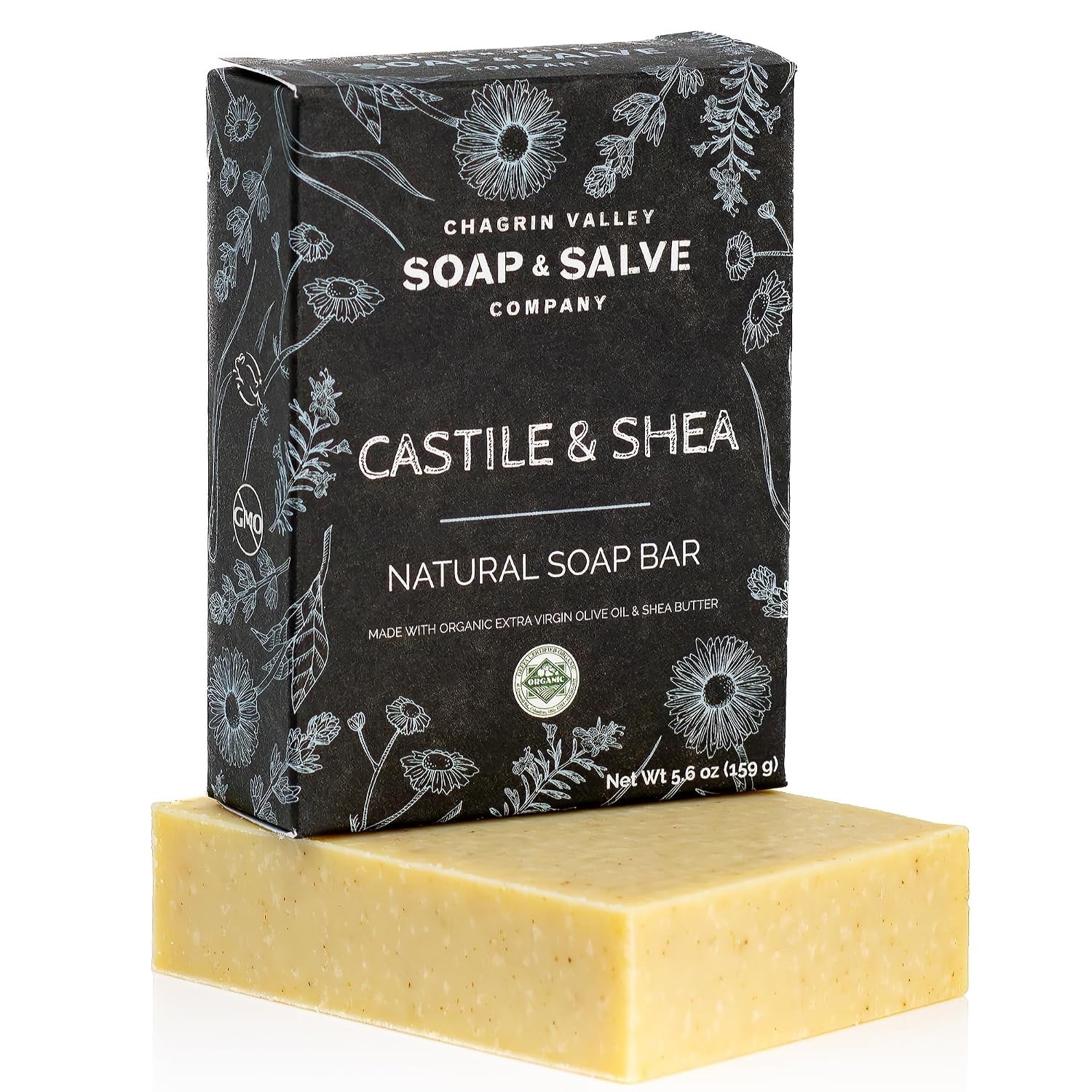 Chagrin Valley Natural Soap Bar – Organic Castile & Shea Butter
