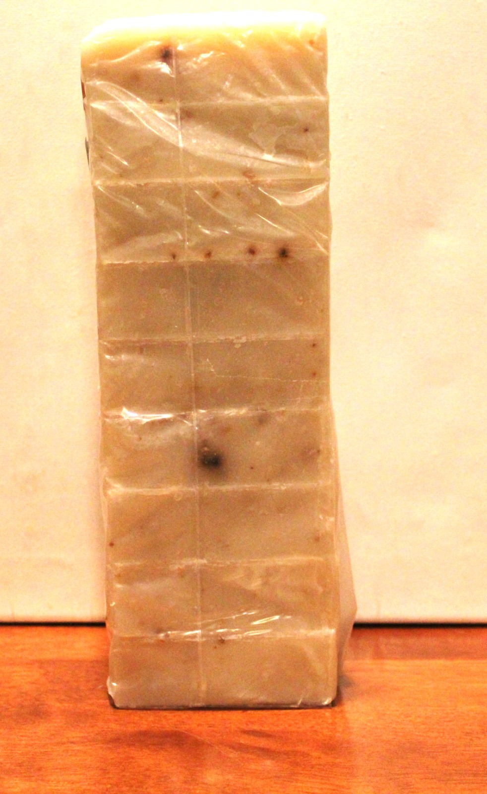 Persimmon Women’s Goat Milk Cold Processed handmade soap loaf, 9 precut bars