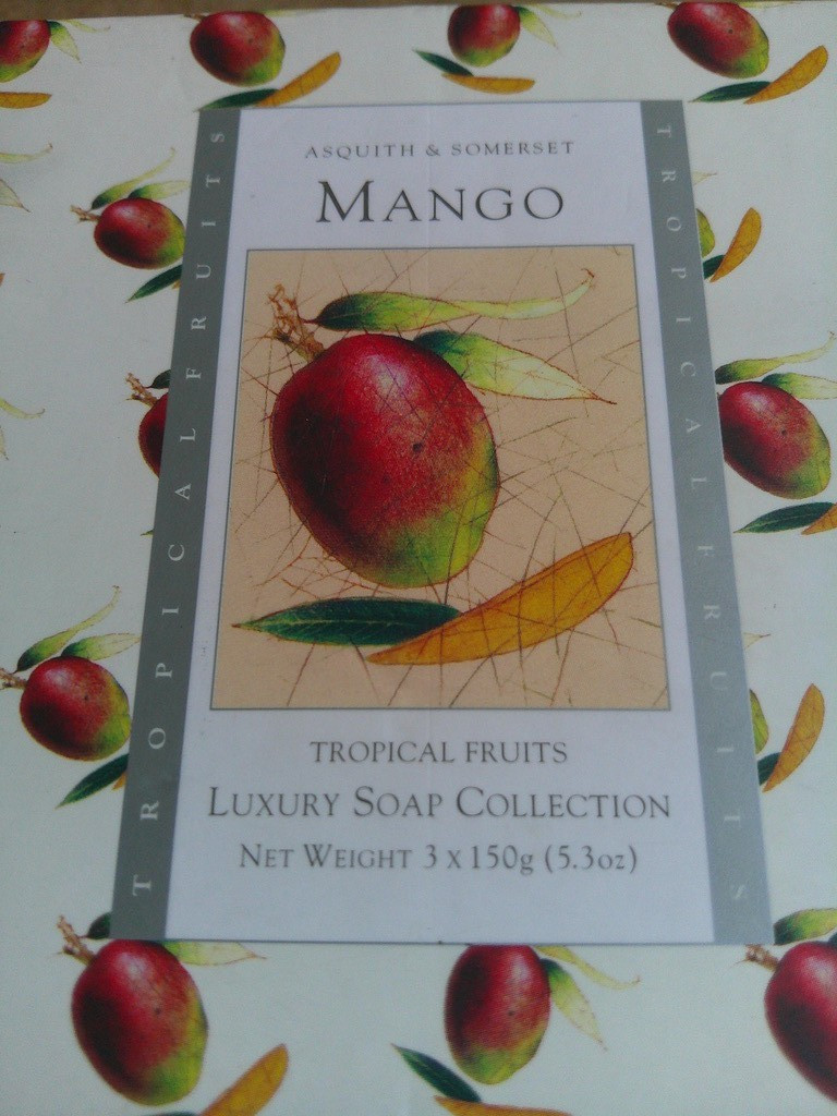 ASQUITH & SOMERSET Mango Tropical Fruits Luxury Soap Collection Box