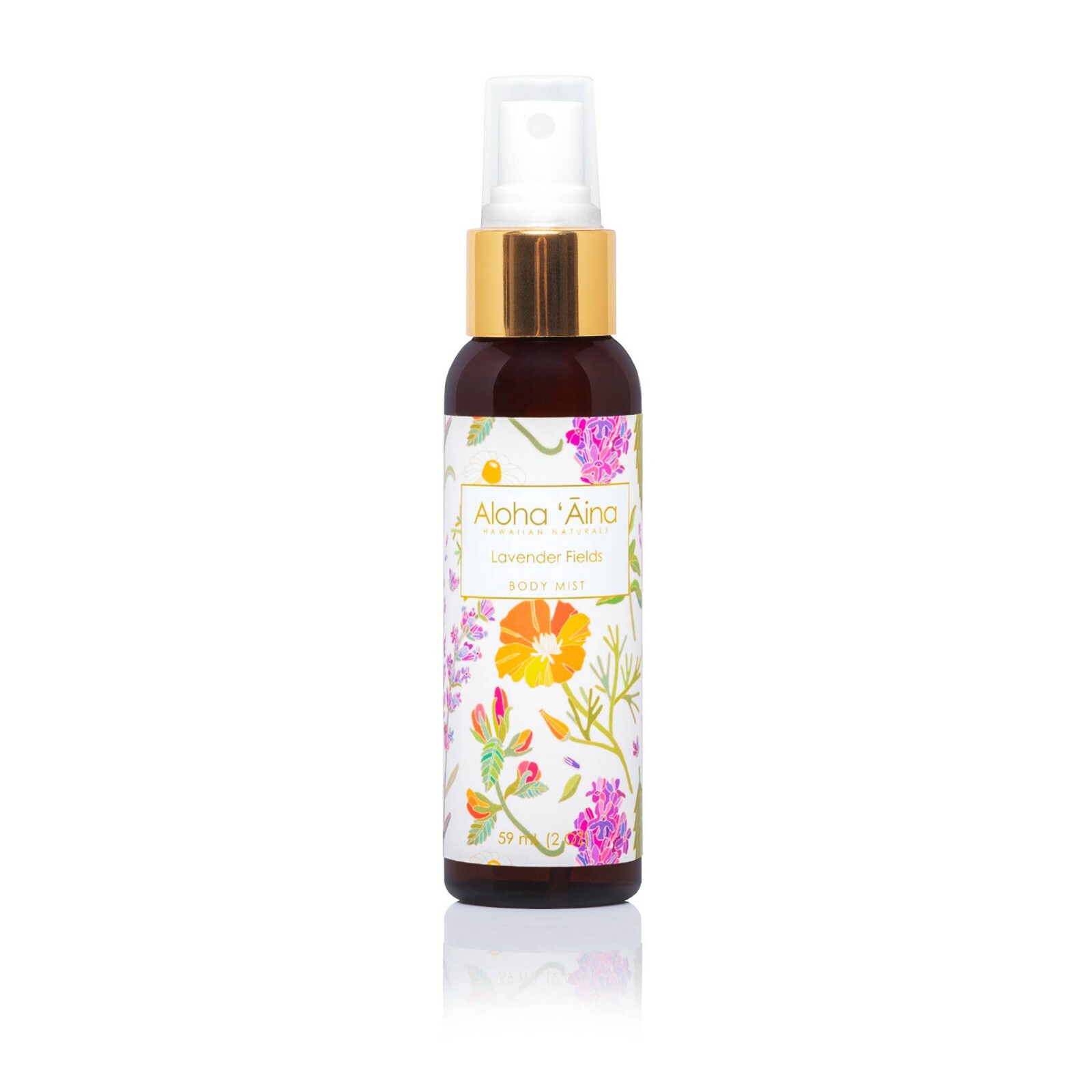 Maui Soap Co Aloha ‘Aina – Lavender Fields Body Mist 2oz bottle