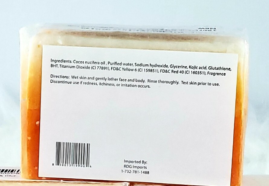Kojic Acid & Glutathione Whitening Soap x7 BARS 💯 AUTHENTIC!!!