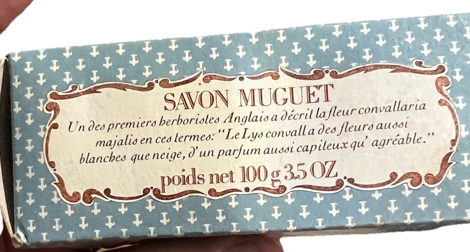 1979 Crabtree & Evelyn Lily of the Valley Perfumed Bath Soap 3 Bars 3.5 oz