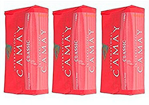 CAMAY Classic / With hydrofloral oils and essence of roses / 3 X 100 grs bar