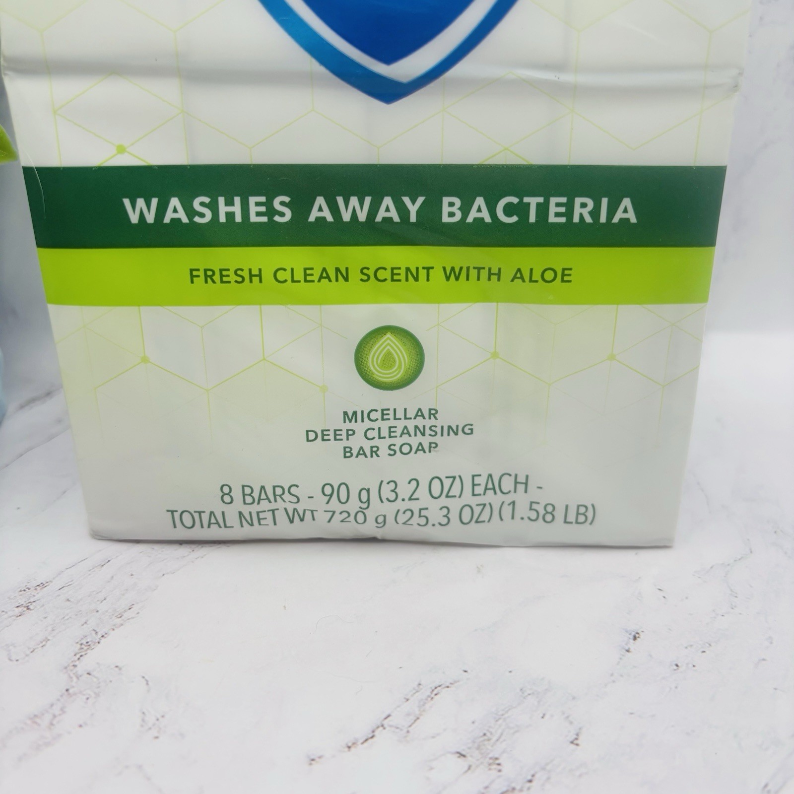 Safeguard Bar Soap Fresh Clean Scent with Aloe 8pk 4oz Bars Bath Body Sealed