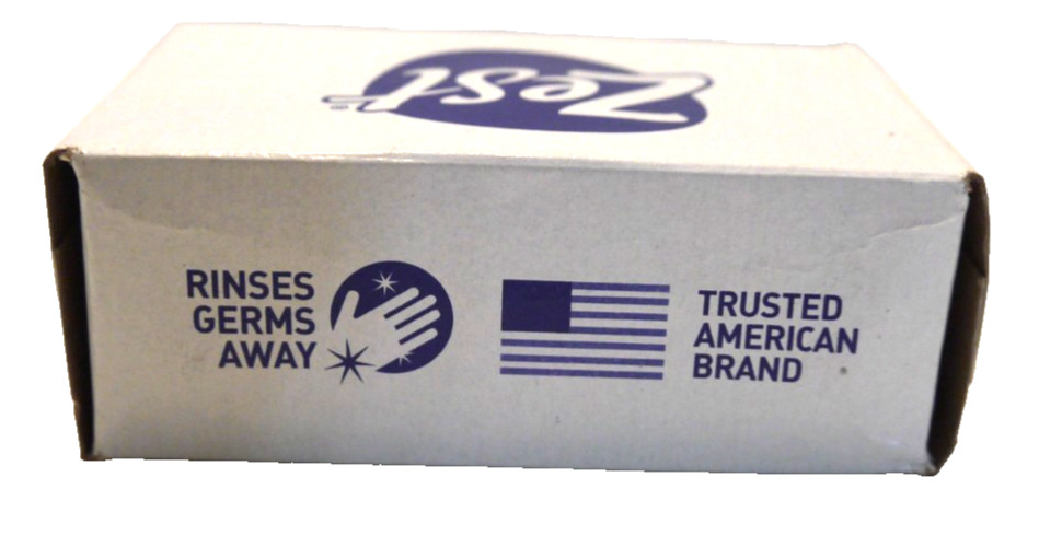 Zest 4.12 oz bar soap set of two, New