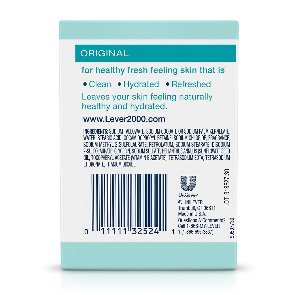 10 PACK Lever 2000 Original Healthy Fresh Skin Bar Soap Boxed, 3.75oz Each – New