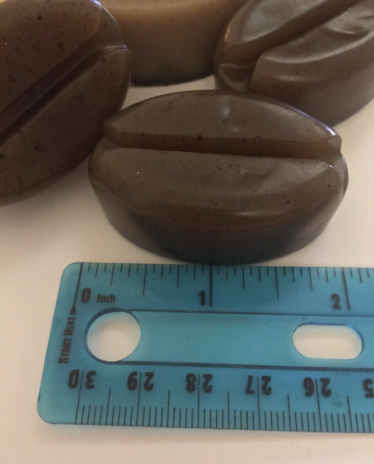 Coffee soap 1 Large 5 Mini Soaps, Coffee Soap Set, Exfoliating Soaps