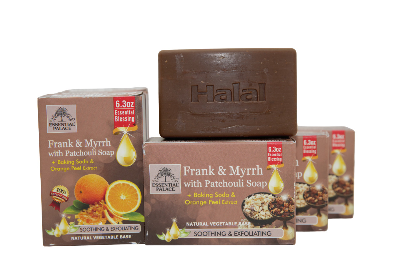 Soap- African Black Soap 6.3 oz – 6 pcs set by Essential Palace