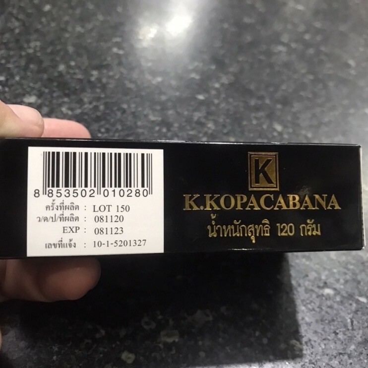 3 x K.Kopacabana Beauty Care 0ut Soap New Vitamin C Honey by Madame Heng 120gm