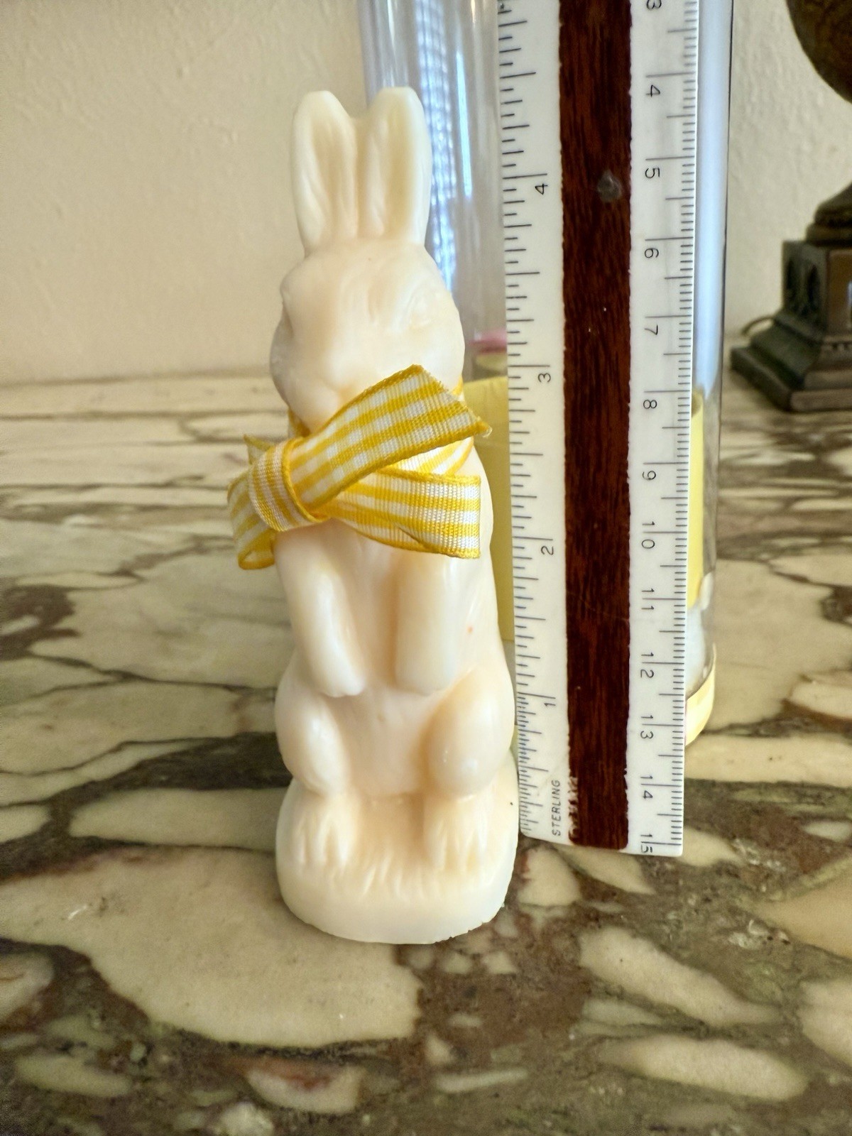 Twos Company Chocolate Scented French Milled Soap Bunny Shape