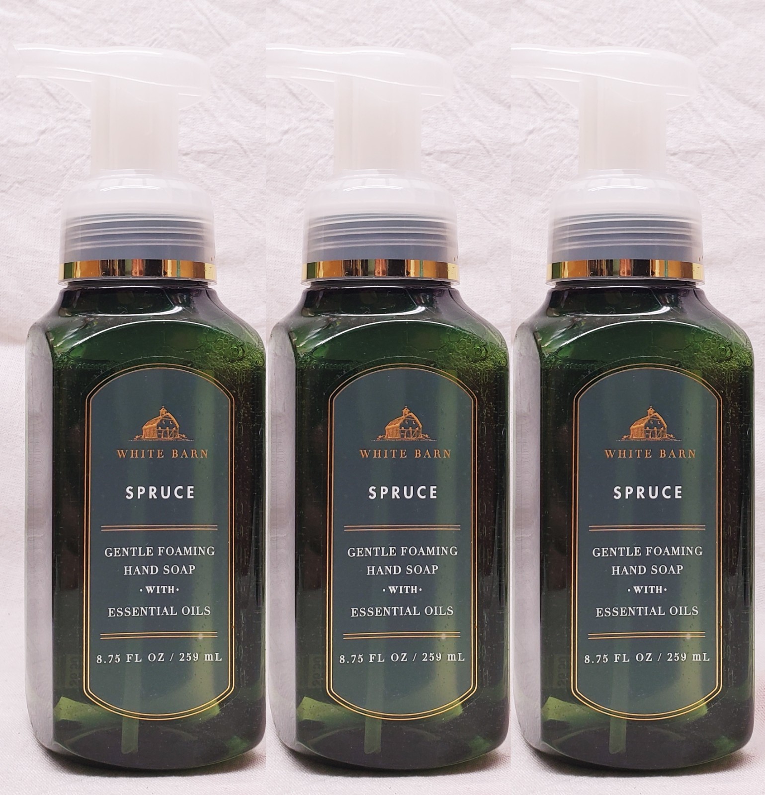 3 Bath & Body Works SPRUCE Foaming Hand Soap