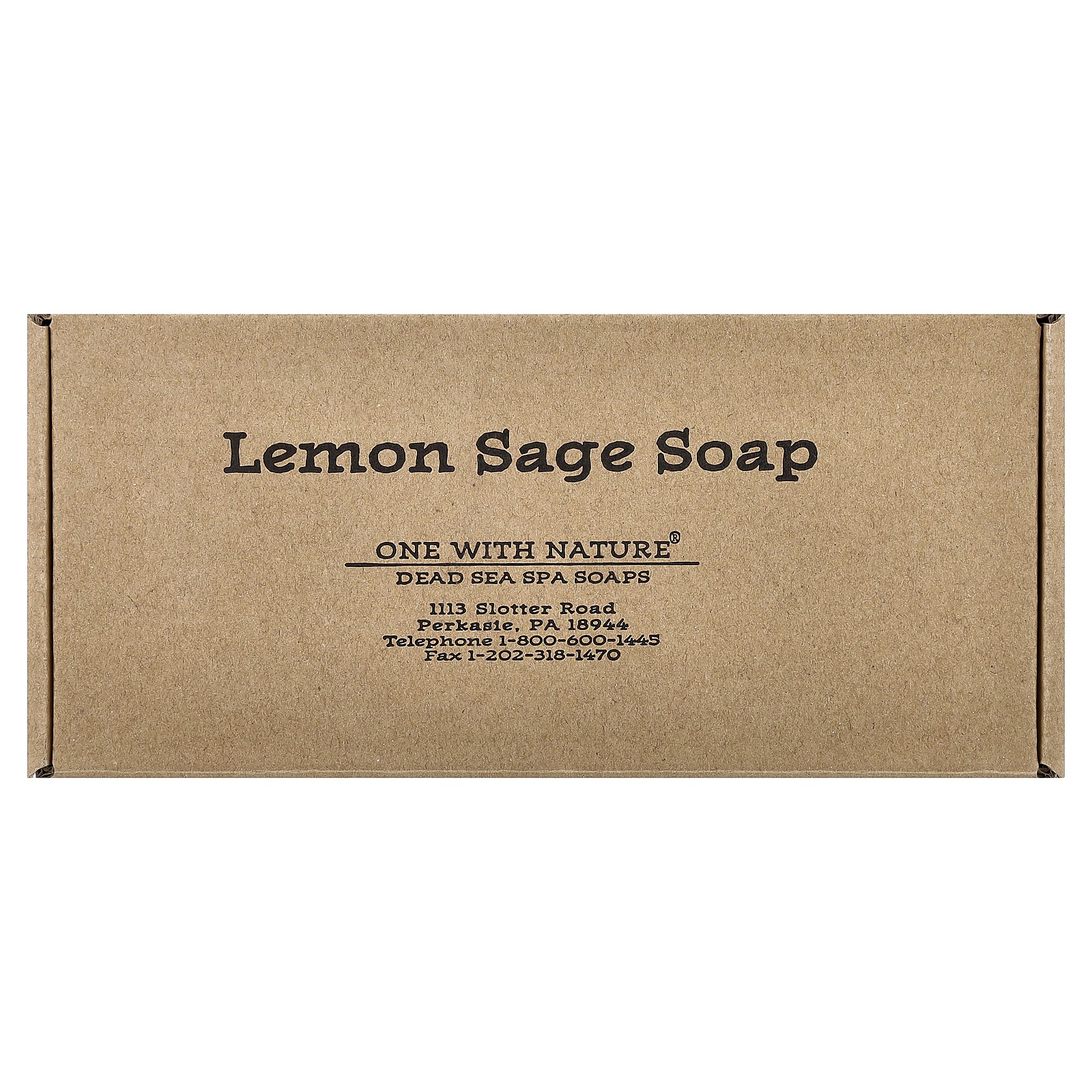 Dead Sea Mineral Bar Soap, Lemon Sage, 6 Count, 7 oz (198 g) Each