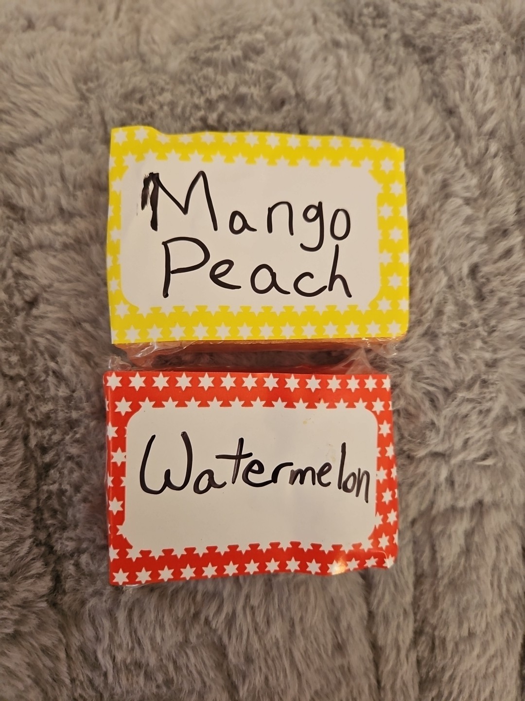 Handmade Glycerin and Goat’s Milk Coconut Oil/Olive Oil Soap – About 3 oz each