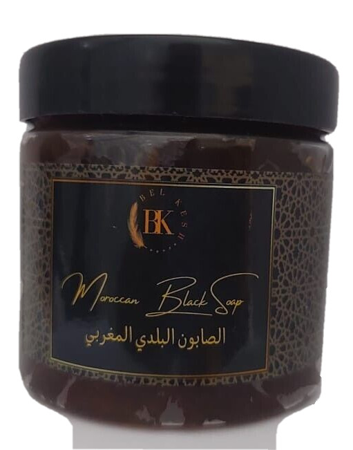 Moroccan Black Soap Olive Oil Spa Soap Moroccan Beldi soap with Gifts