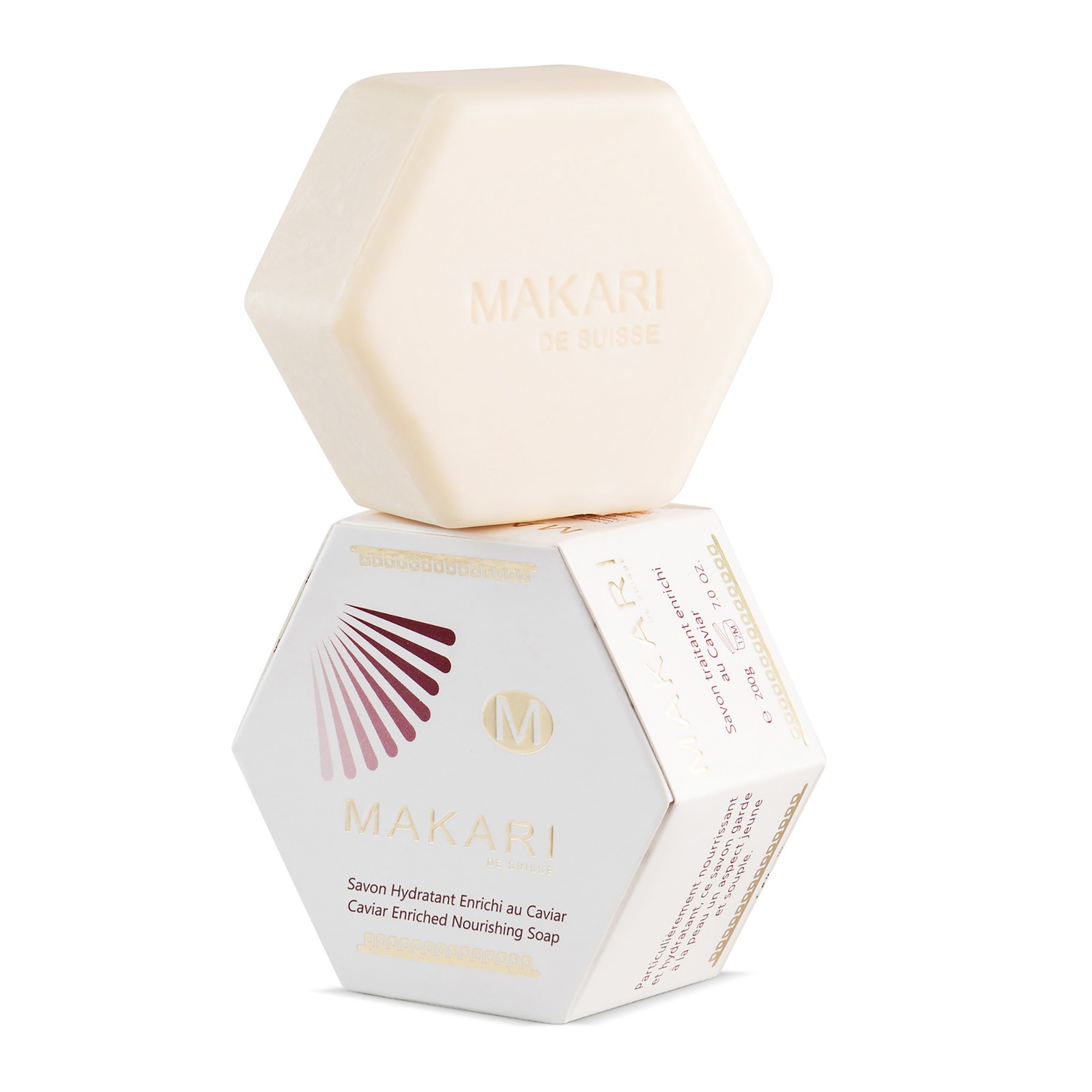 3 Pack Caviar Enriched Nourishing Soap by Makari for Women – 7 oz Soap