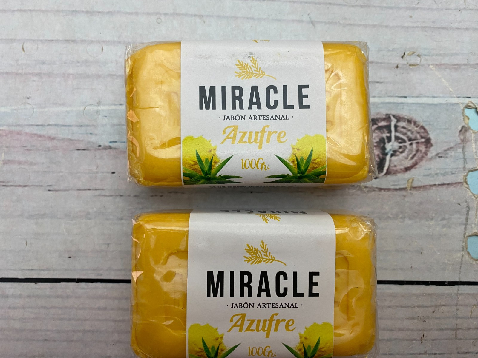 Jabon de Azufre – 100gr. 2 Pack Soaps