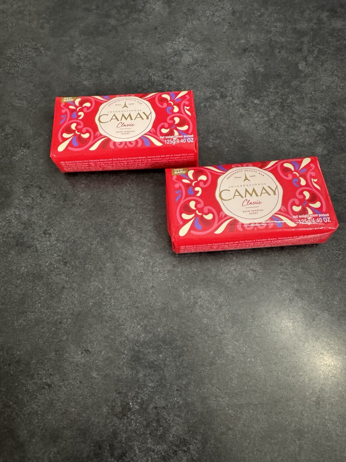 Camay Classic set of two 4.40 oz soap bars NIB