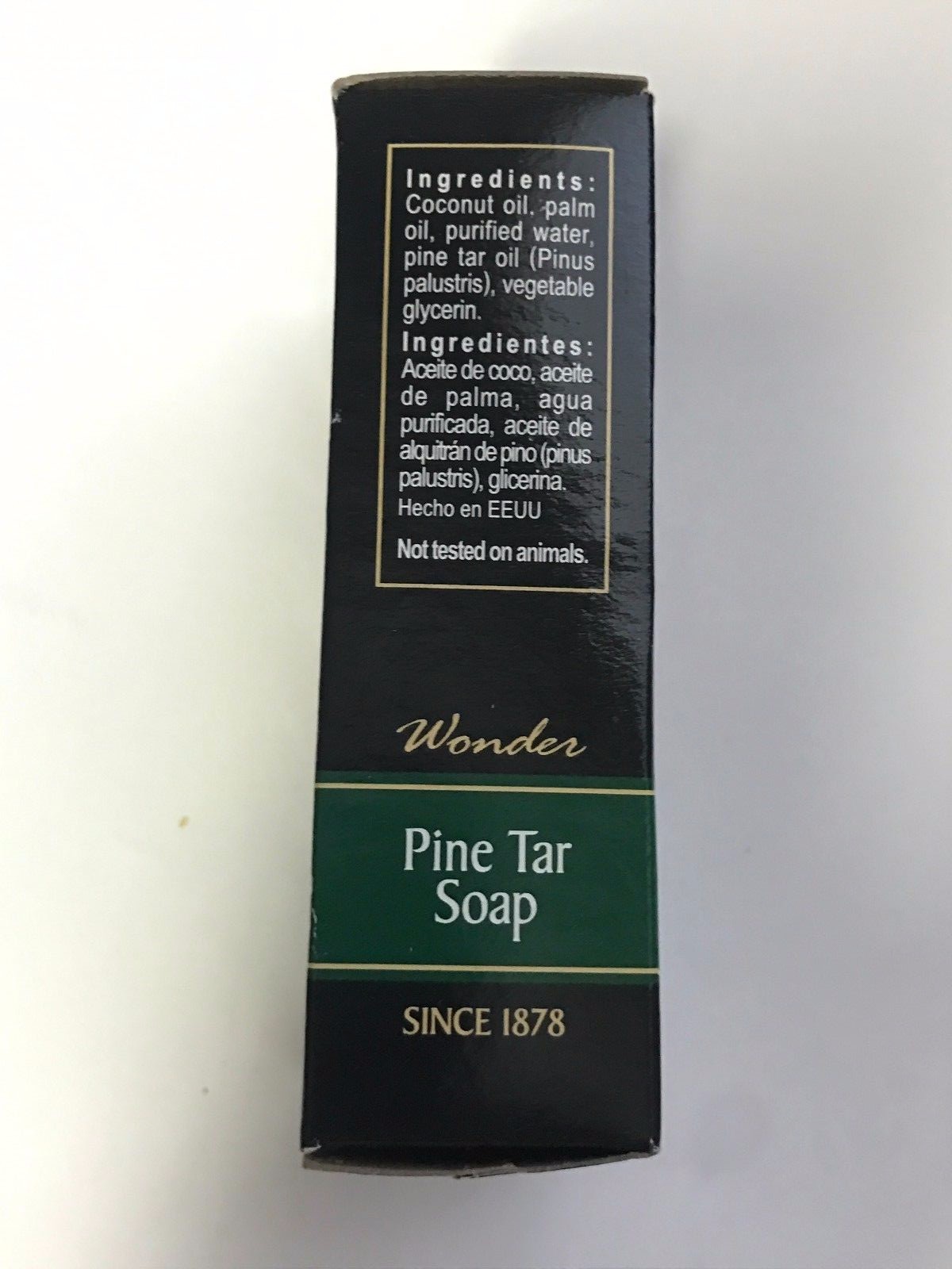 Original Grandpa’s Since 1878 – Net Wt. 3.25 oz.~ Wonder Pine Tar Soap